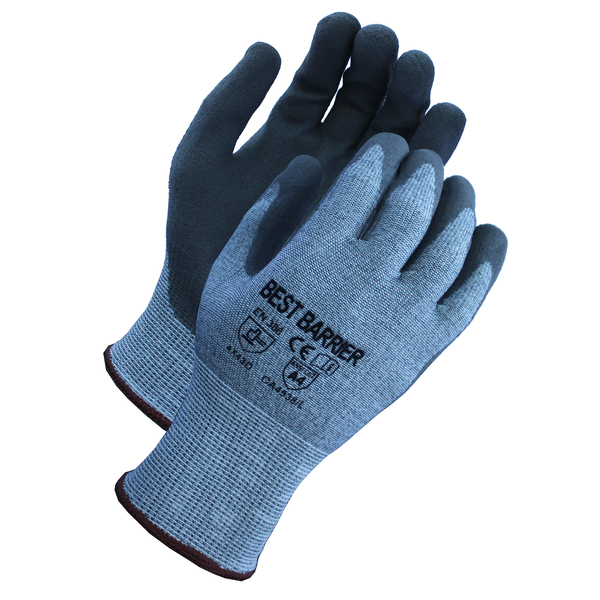 Best Barrier A4 Cut Resistant, Luxfoam, Coated Glove, 2XL CA45382XL3